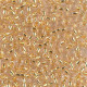Miyuki seed beads 8/0 - 24kt gold lined crystal 8-195